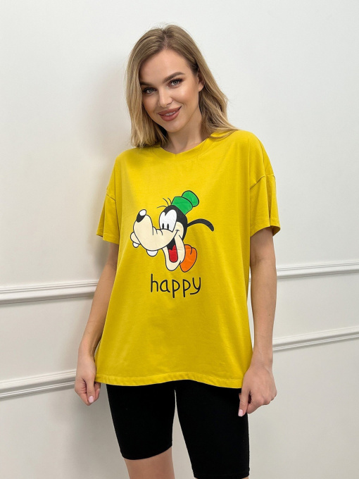 Футболка ISSA Plus модель WN20-454_yellow Фото