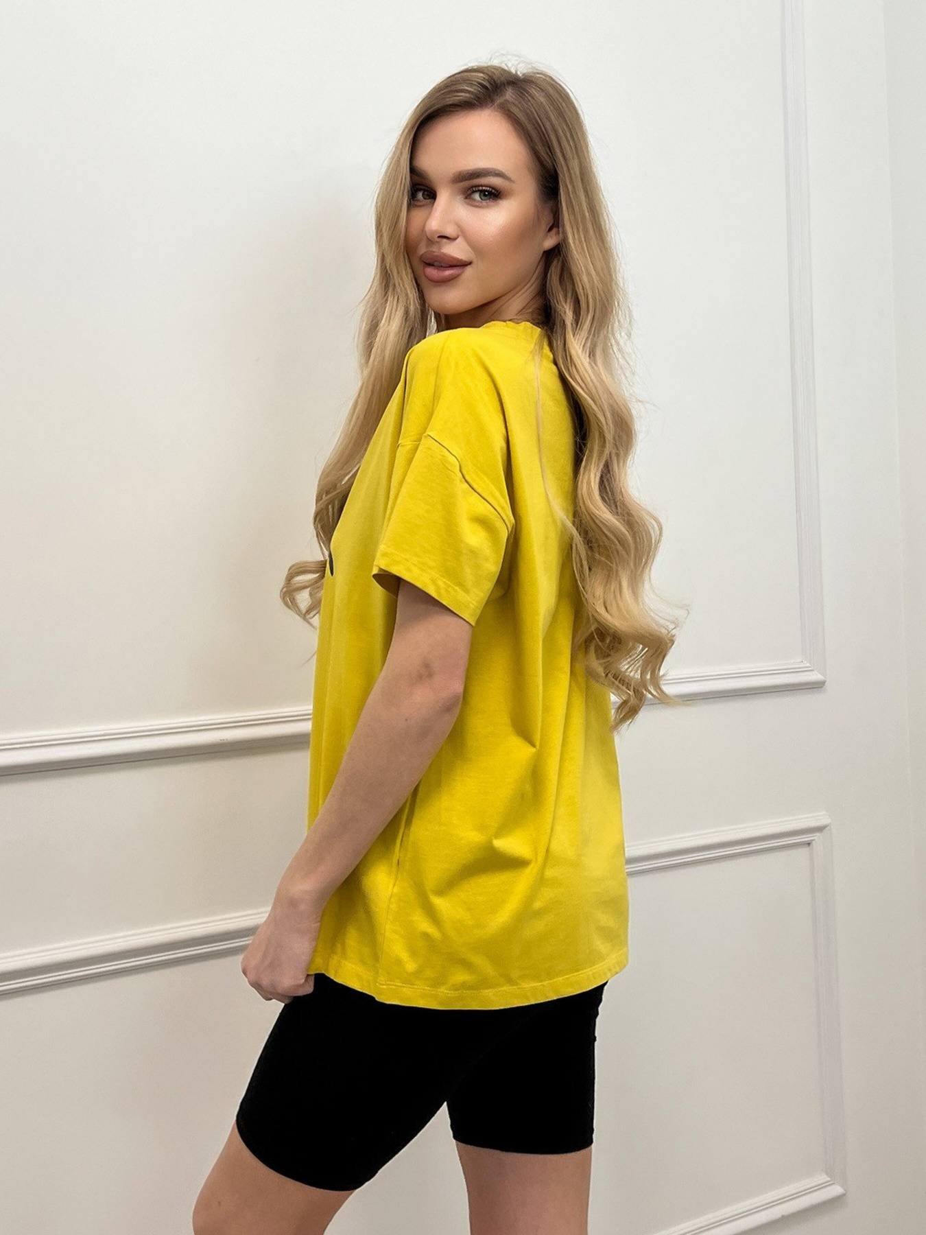 Футболка ISSA Plus модель WN20-454_yellow Футболка ISSA Plus модель WN20-454_yellow Фото