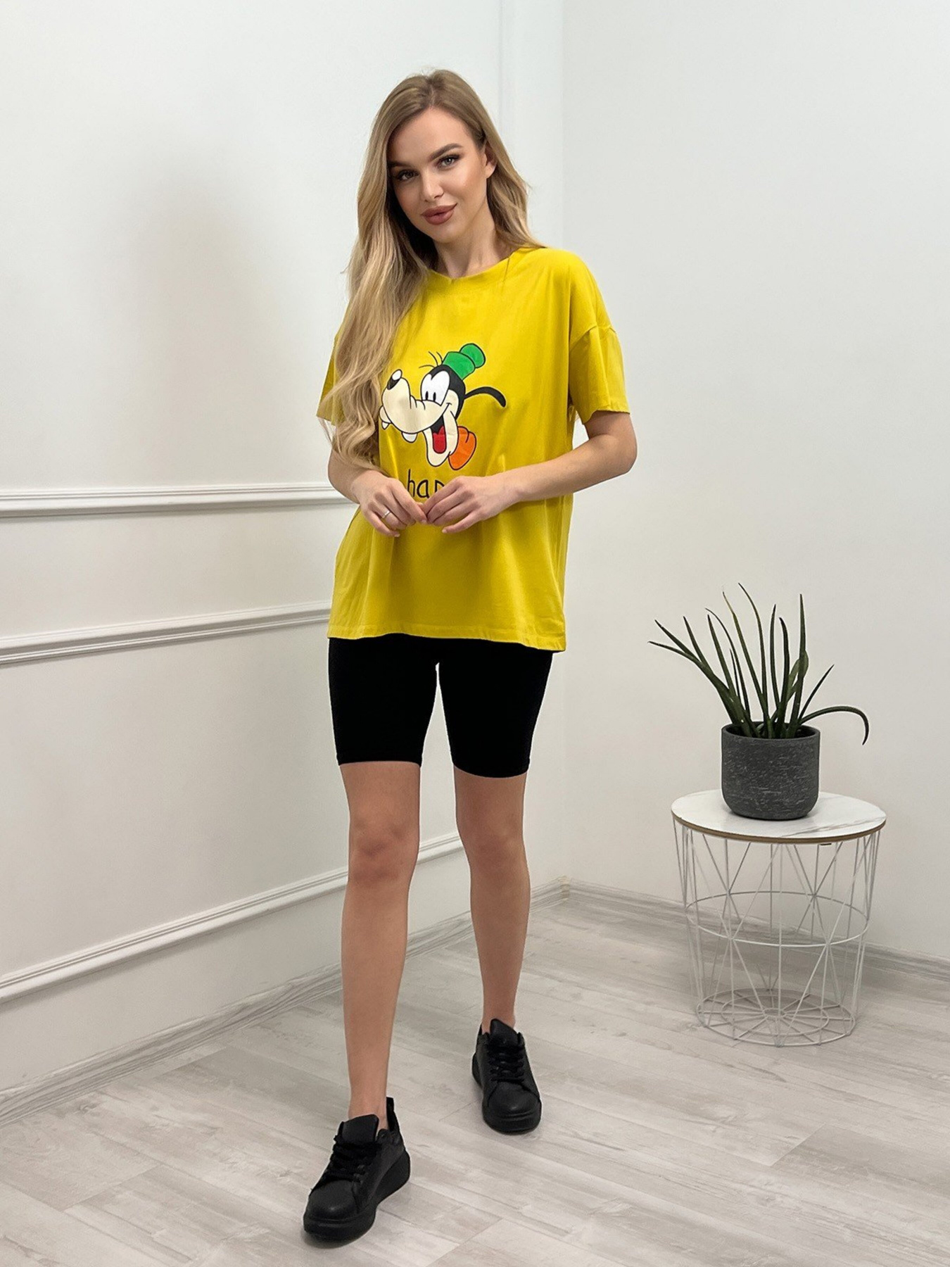 Футболка ISSA Plus модель WN20-454_yellow Футболка ISSA Plus модель WN20-454_yellow Фото