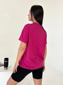 Футболка ISSA Plus модель WN20-454_crimson Фото