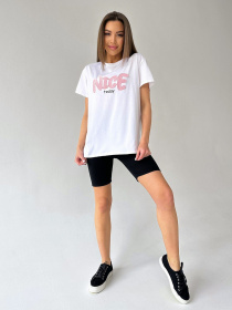 Футболка ISSA Plus модель WN20-455_white Фото