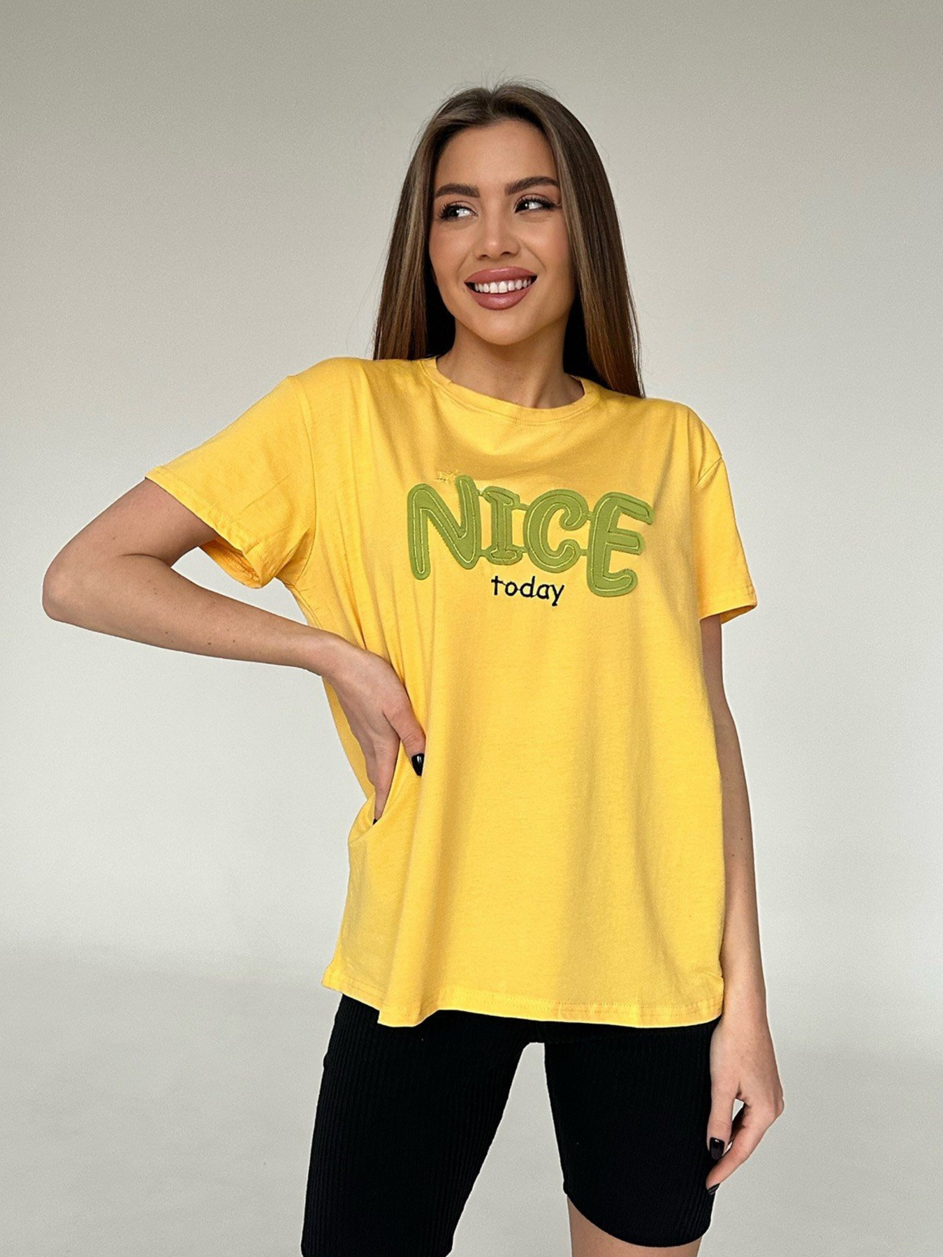 Футболки и поло ISSA Plus модель WN20-455_yellow Фото