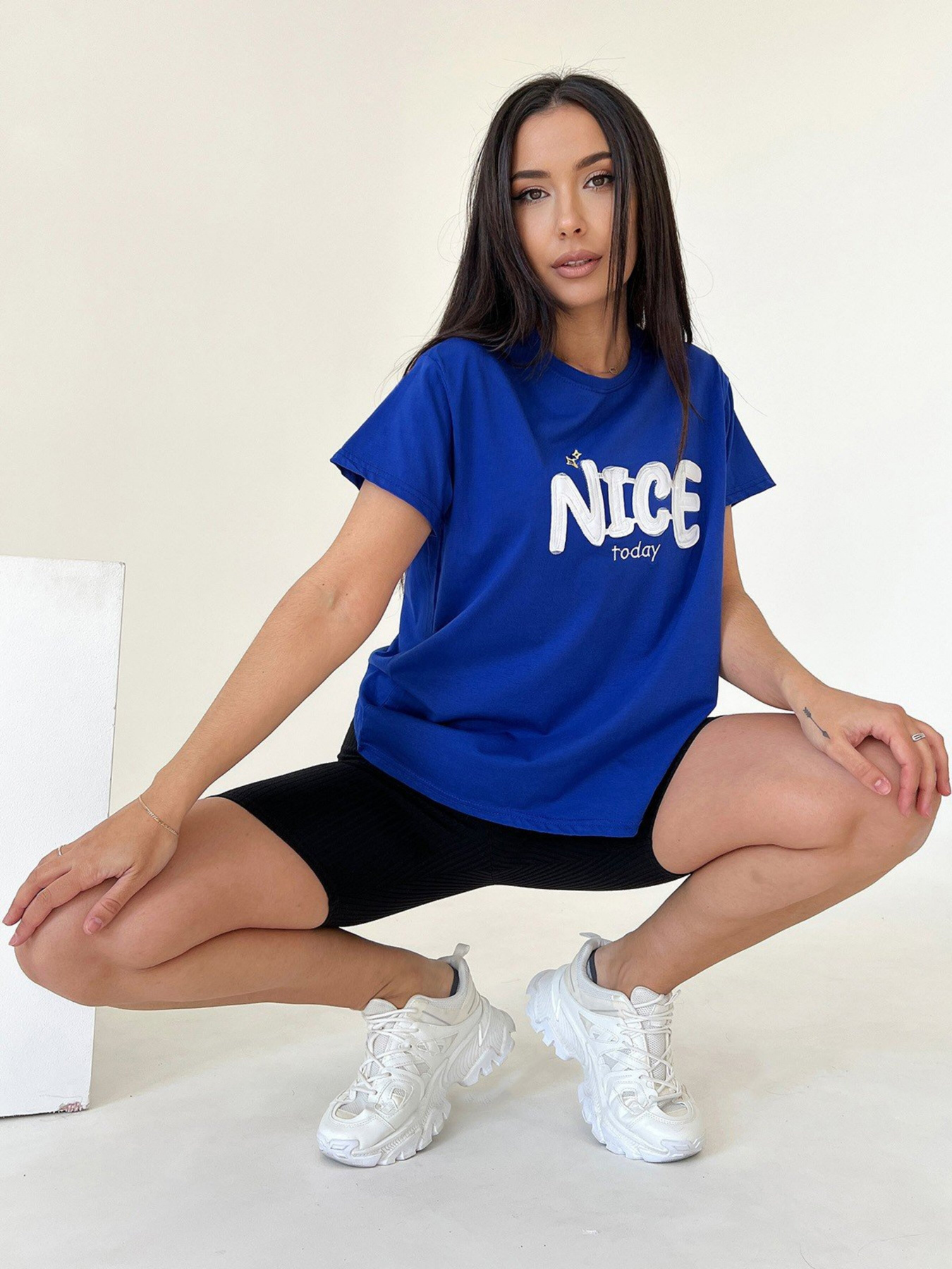 Футболка ISSA Plus модель WN20-455_blue Фото