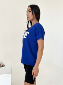 Футболка ISSA Plus модель WN20-455_blue Футболка ISSA Plus модель WN20-455_blue Фото