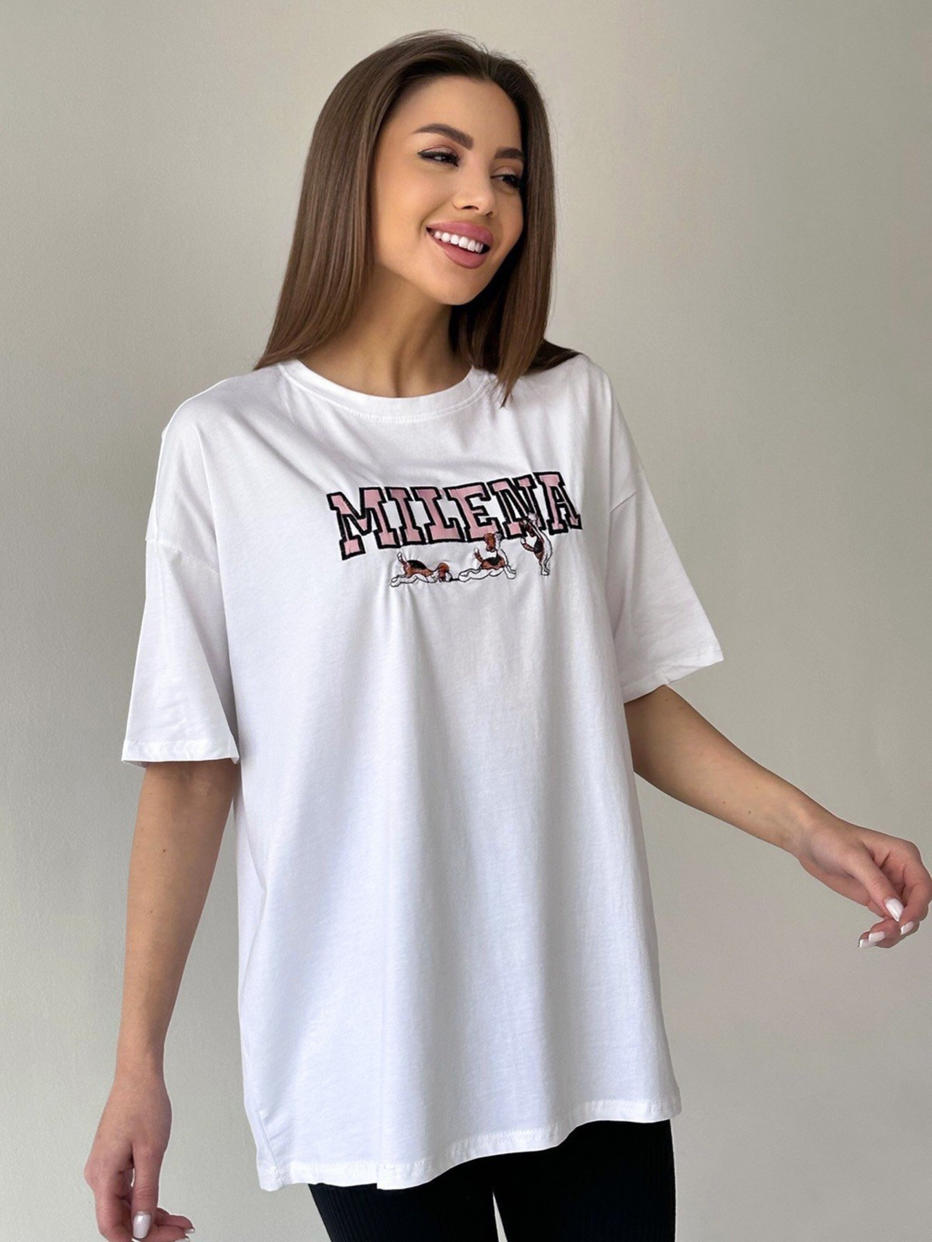 Футболка ISSA Plus модель WN20-456_white Фото