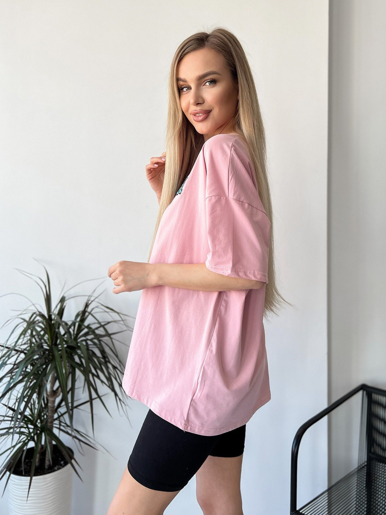 Футболка ISSA Plus модель WN20-456_pink Фото