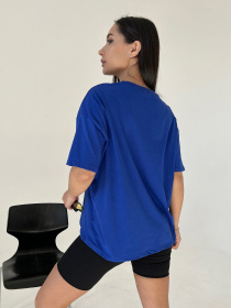 Футболка ISSA Plus модель WN20-456_blue Фото