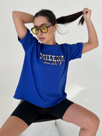 Футболка ISSA Plus модель WN20-456_blue Фото