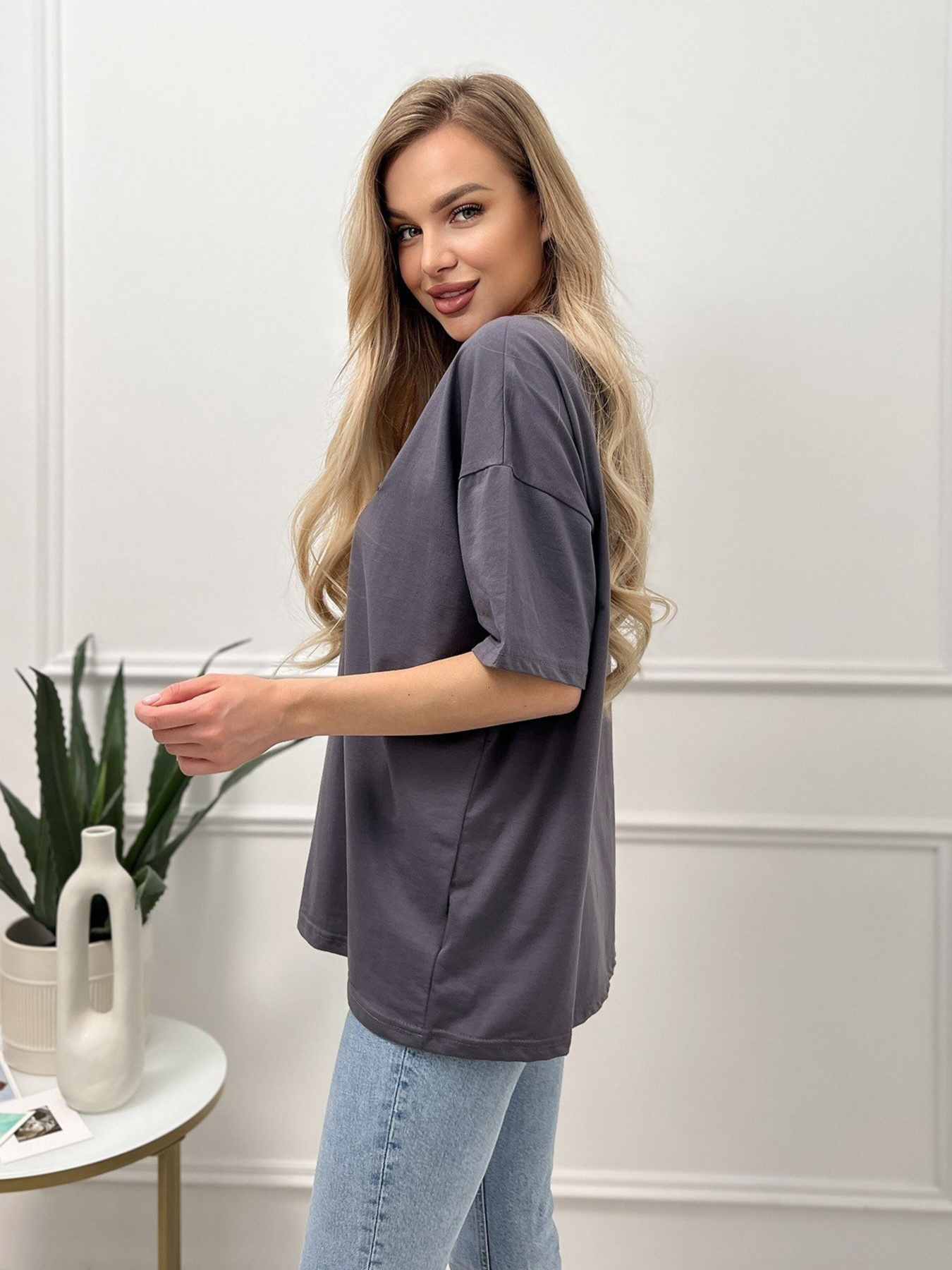 Футболка ISSA Plus модель WN20-456_darkgray Фото