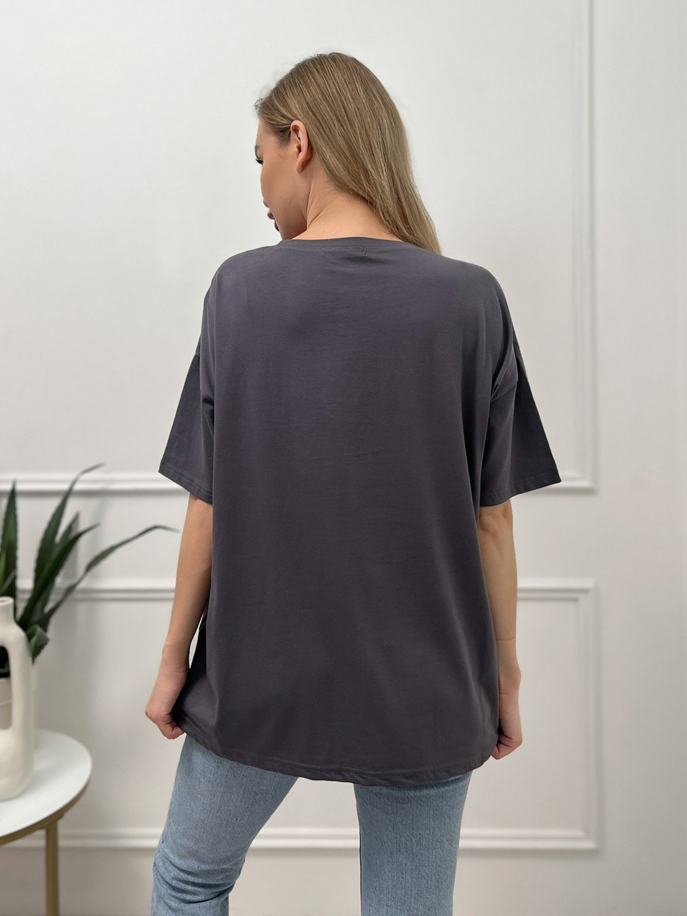 Футболка ISSA Plus модель WN20-456_darkgray Фото