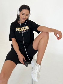 Футболка ISSA Plus модель WN20-456_black Фото