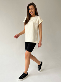 Футболка ISSA Plus модель WN20-457_beige Фото