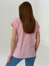 Футболка ISSA Plus модель WN20-457_pink Фото