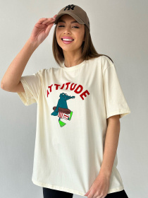 Футболки и поло ISSA Plus модель WN20-458_beige Фото