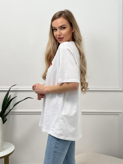 Футболка ISSA Plus модель WN20-458_white — фото - INTERTOP