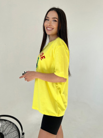 Футболка ISSA Plus модель WN20-458_yellow Фото