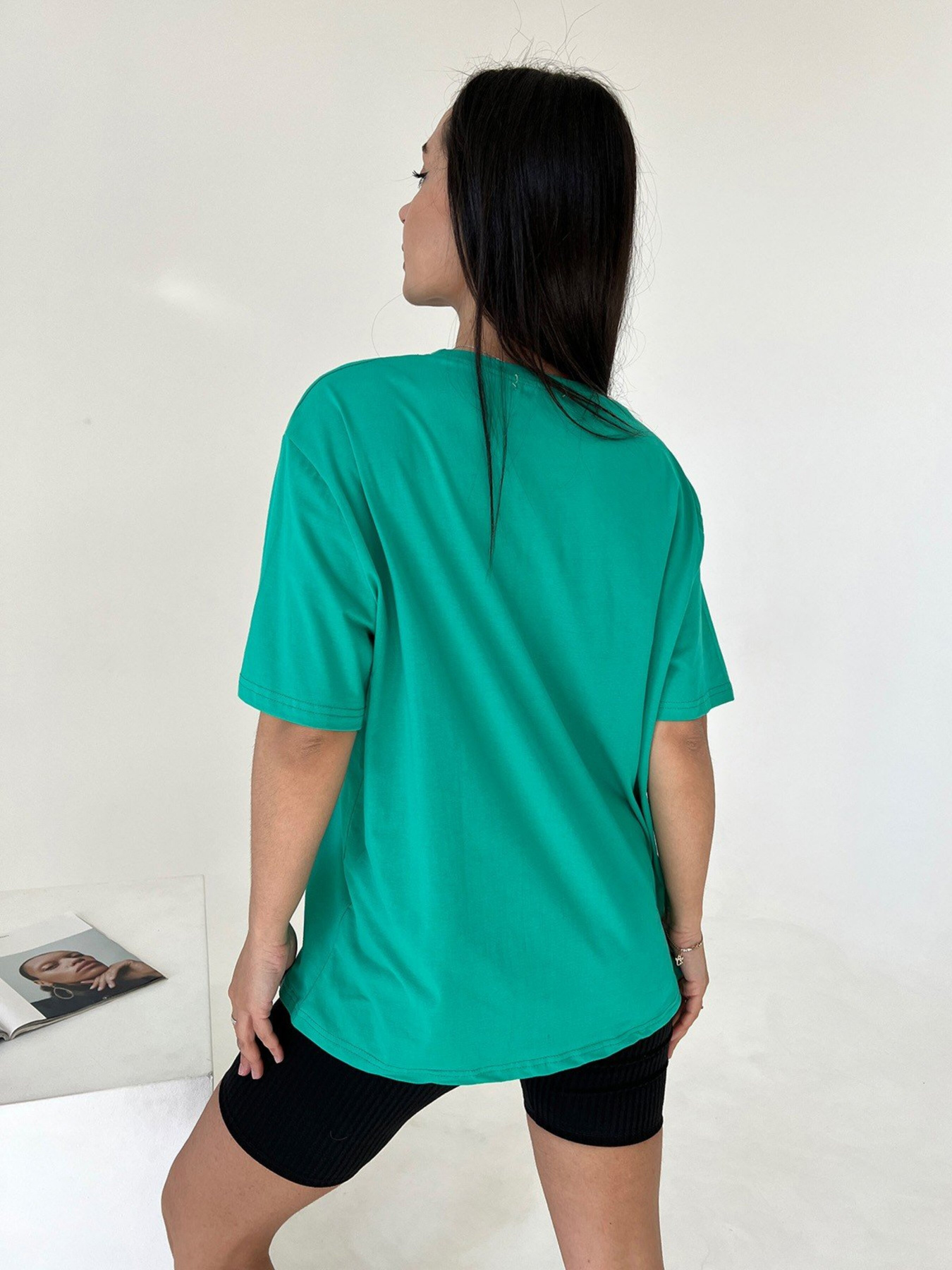 Футболка ISSA Plus модель WN20-458_green Фото