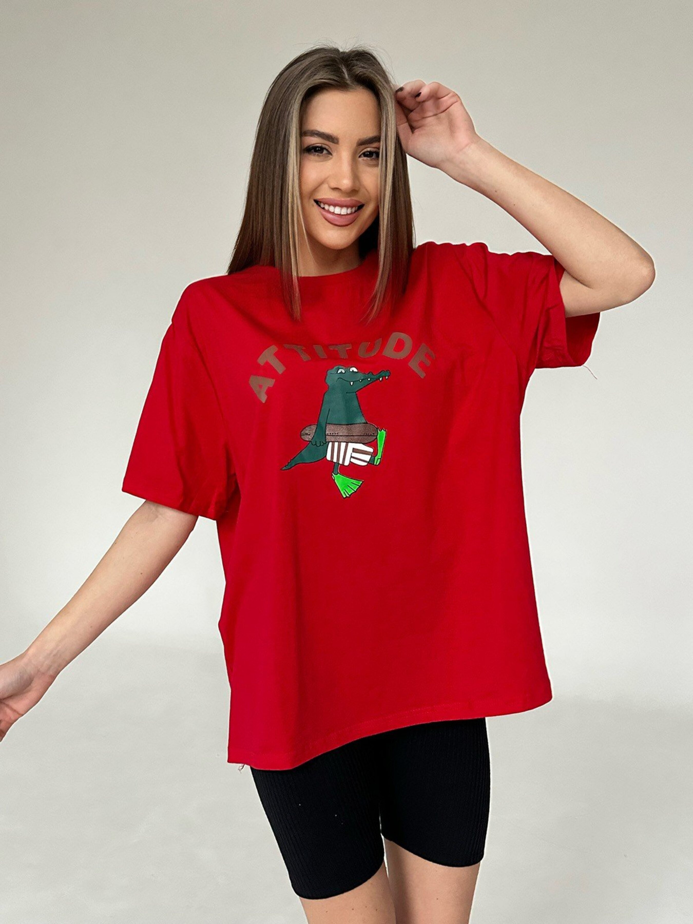 Футболка ISSA Plus модель WN20-458_red Фото