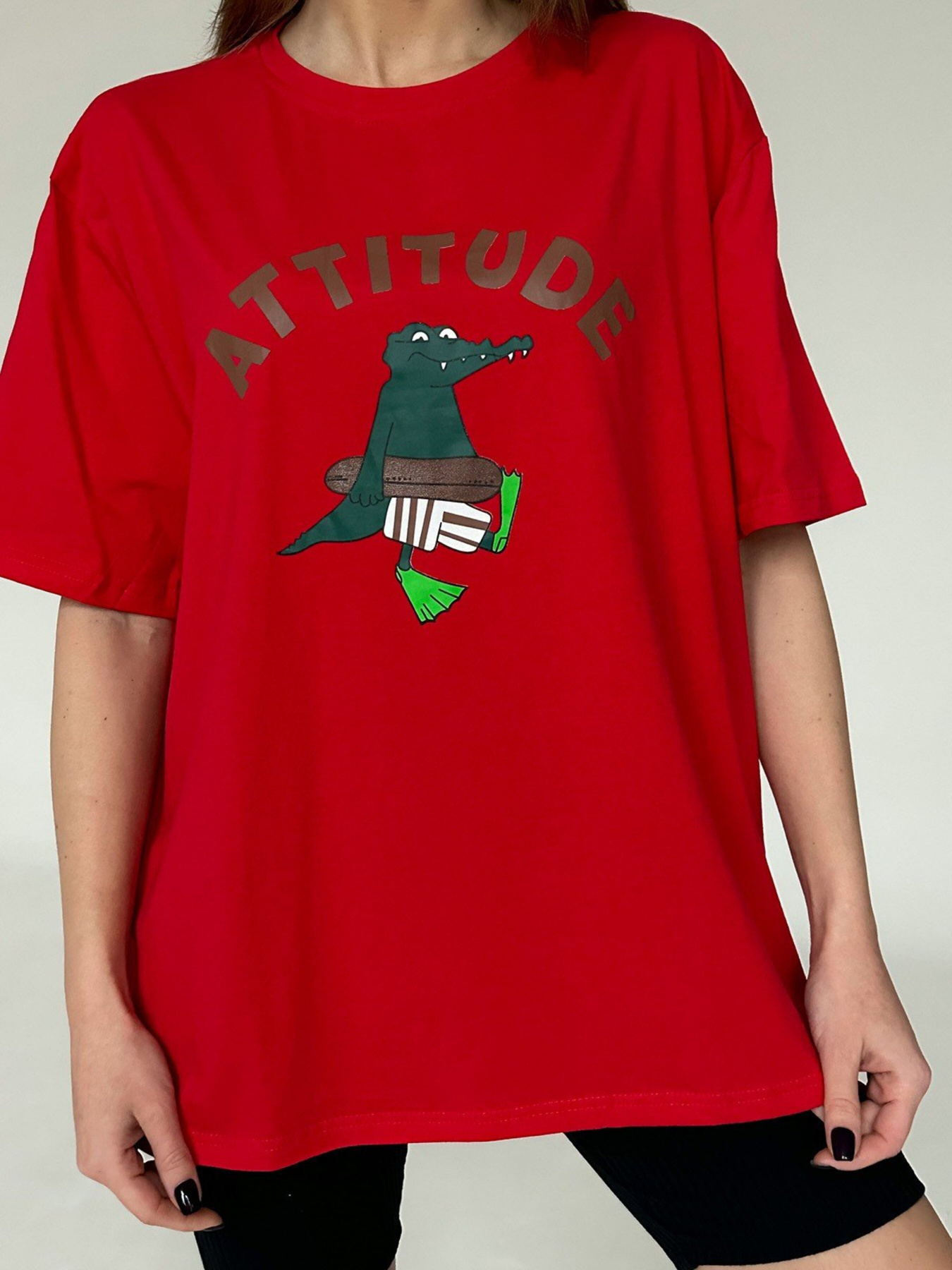 Футболка ISSA Plus модель WN20-458_red Футболка ISSA Plus модель WN20-458_red Фото