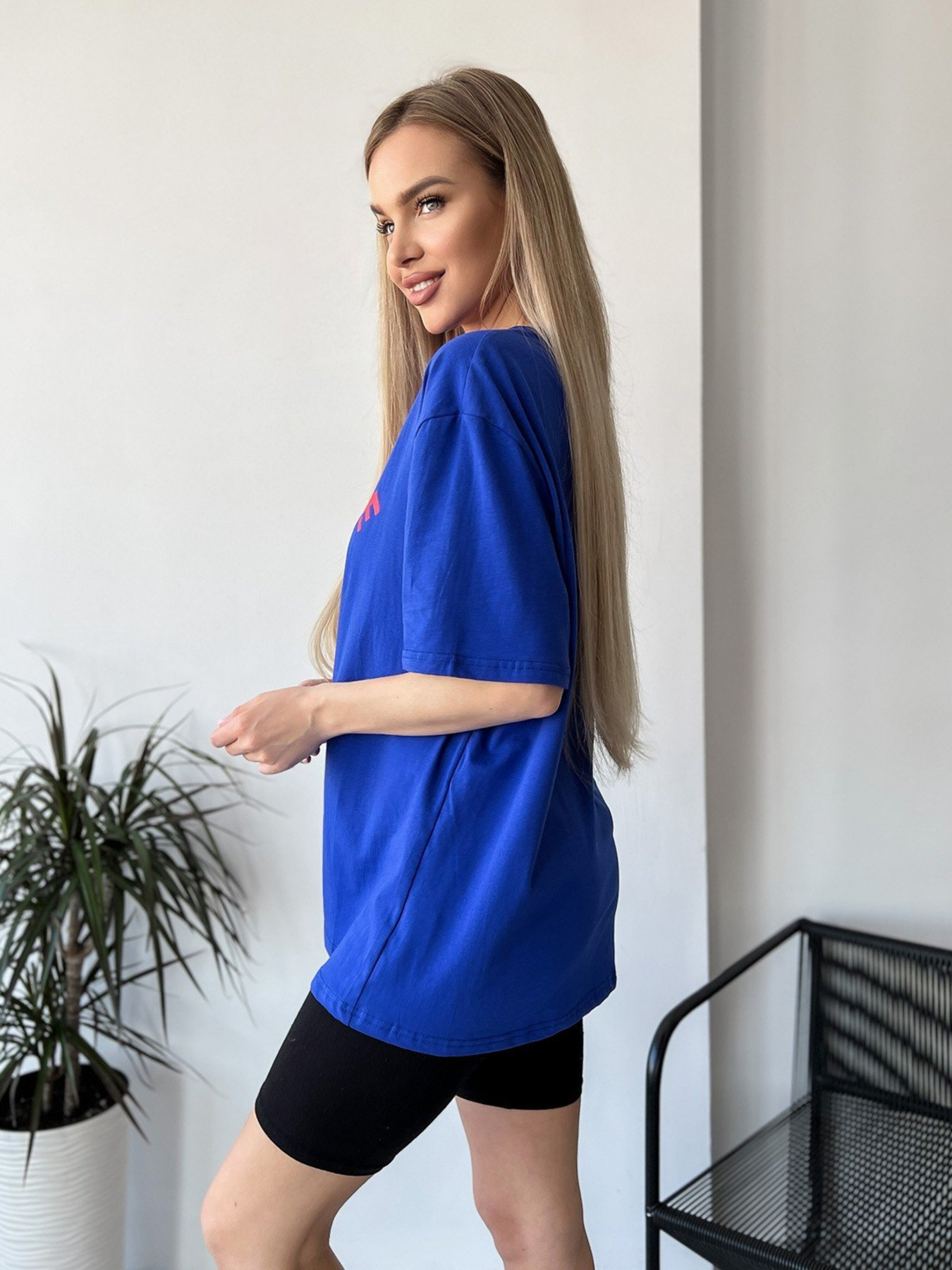 Футболка ISSA Plus модель WN20-458_blue Фото