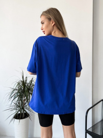 Футболка ISSA Plus модель WN20-458_blue Фото