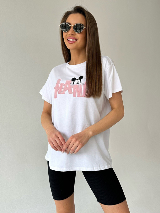 Футболка ISSA Plus модель WN20-459_white Фото