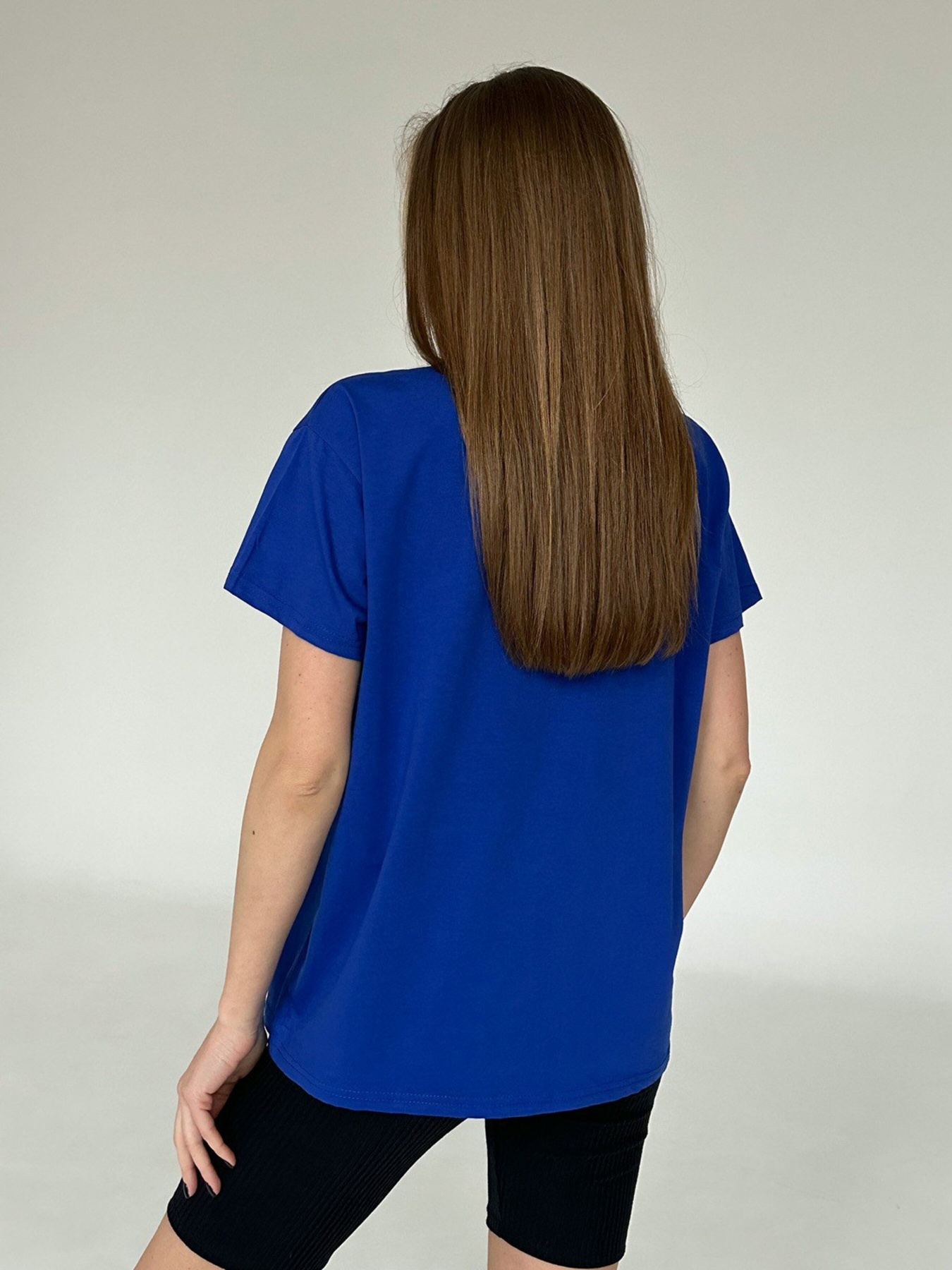 Футболка ISSA Plus модель WN20-459_blue Фото