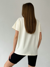 Футболка ISSA Plus модель WN20-460_beige Фото