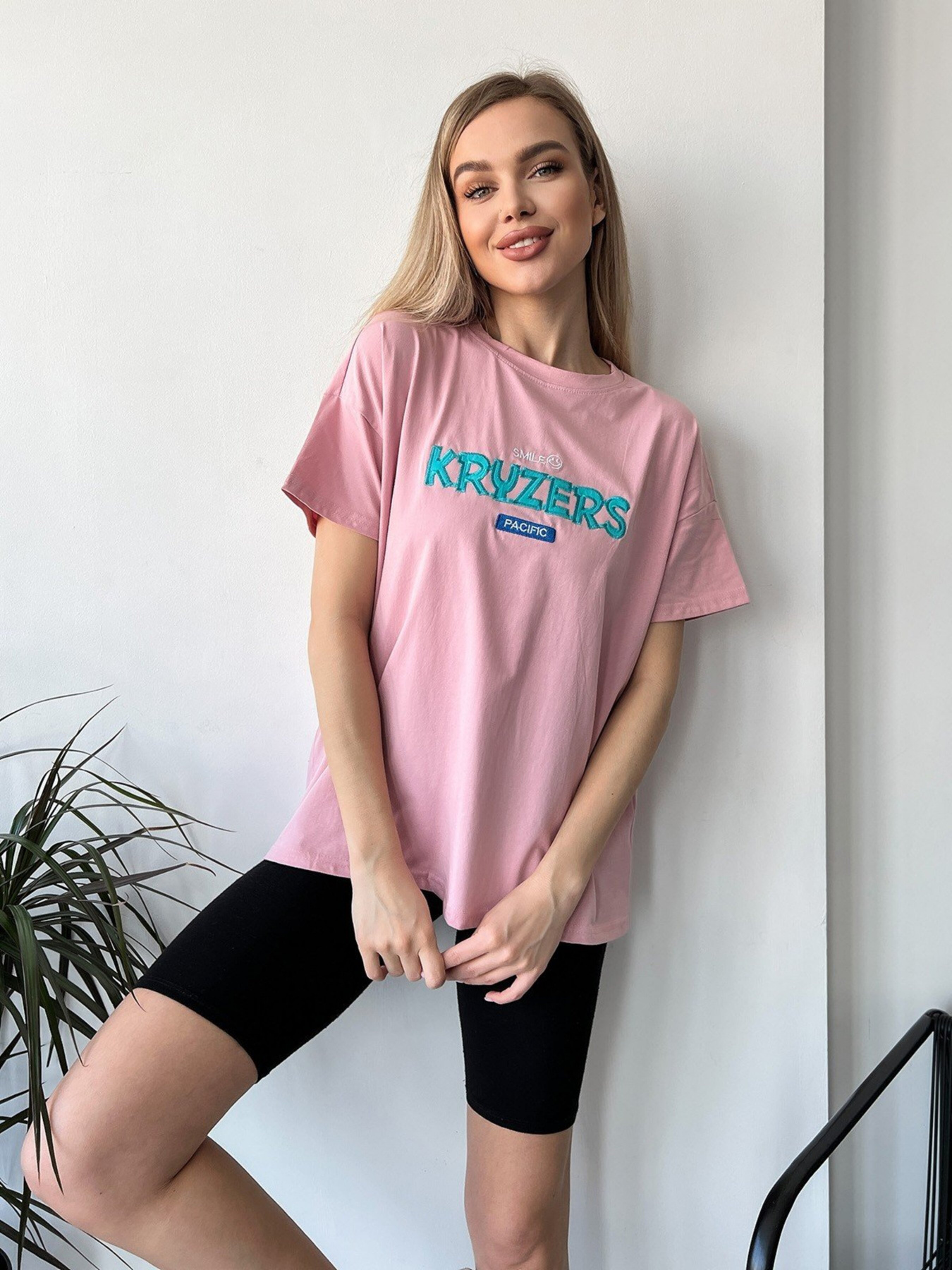 Футболка ISSA Plus модель WN20-460_pink Фото