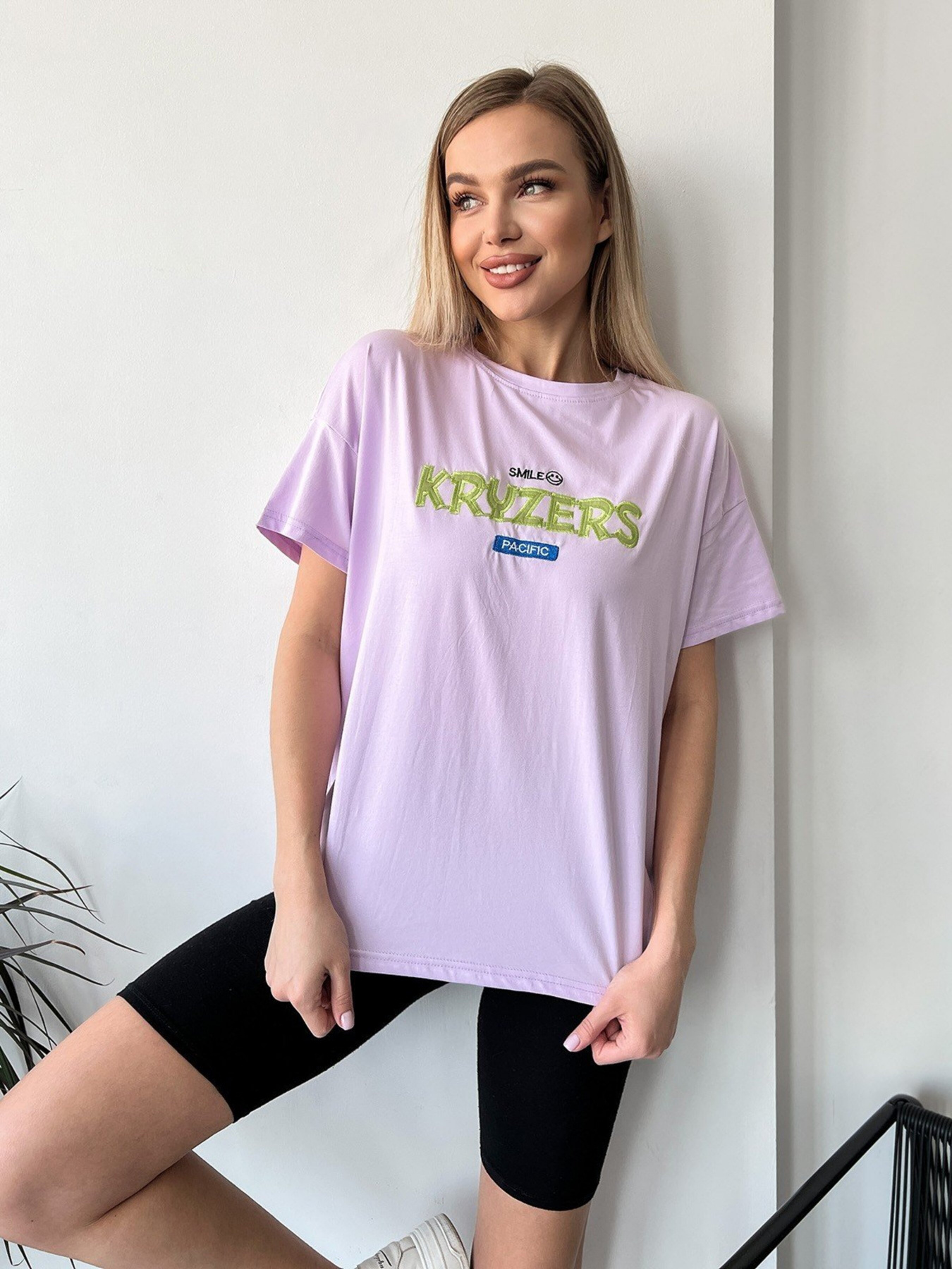 Футболка ISSA Plus модель WN20-460_lilac Фото