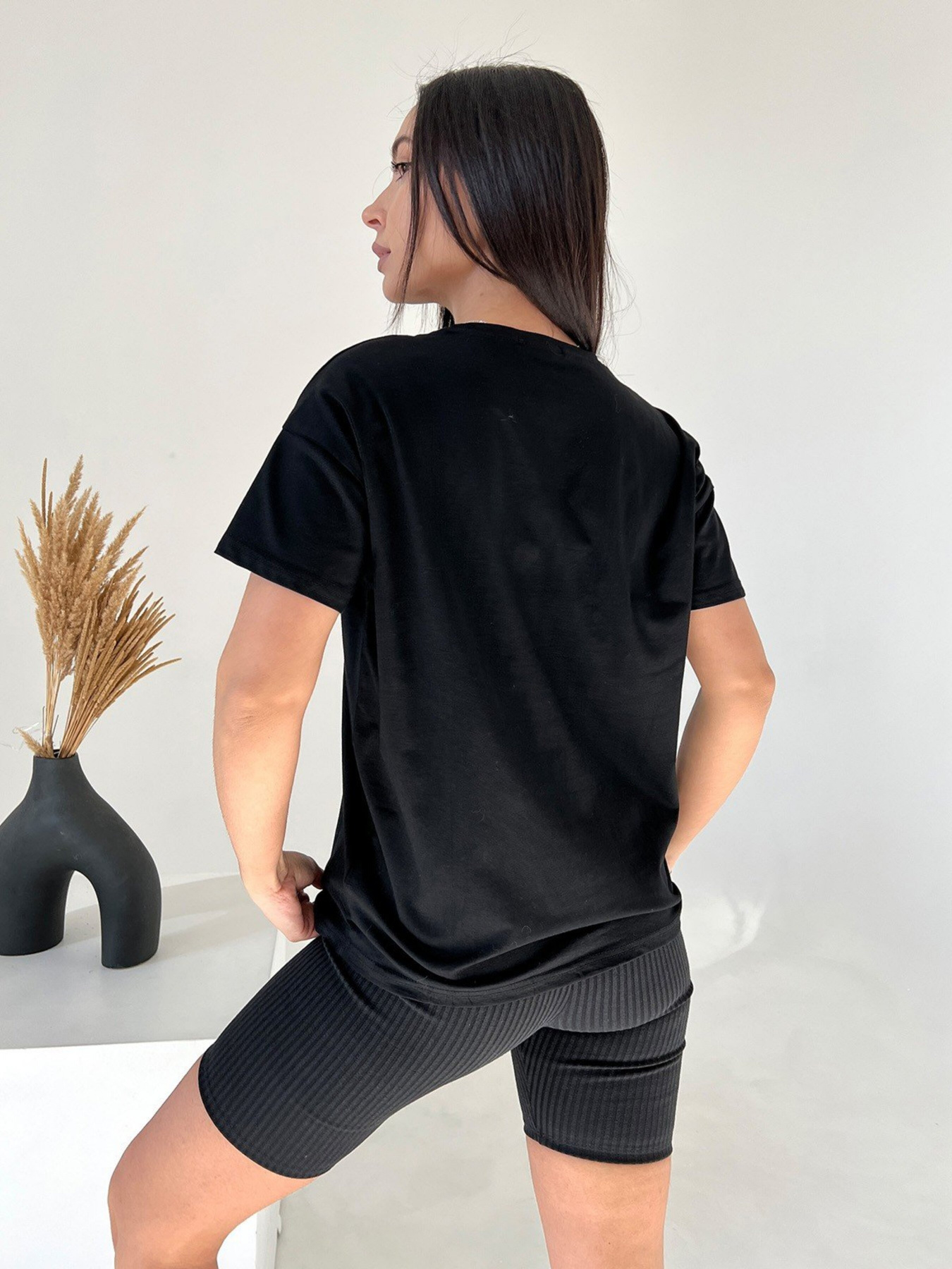 Футболка ISSA Plus модель WN20-460_black Фото