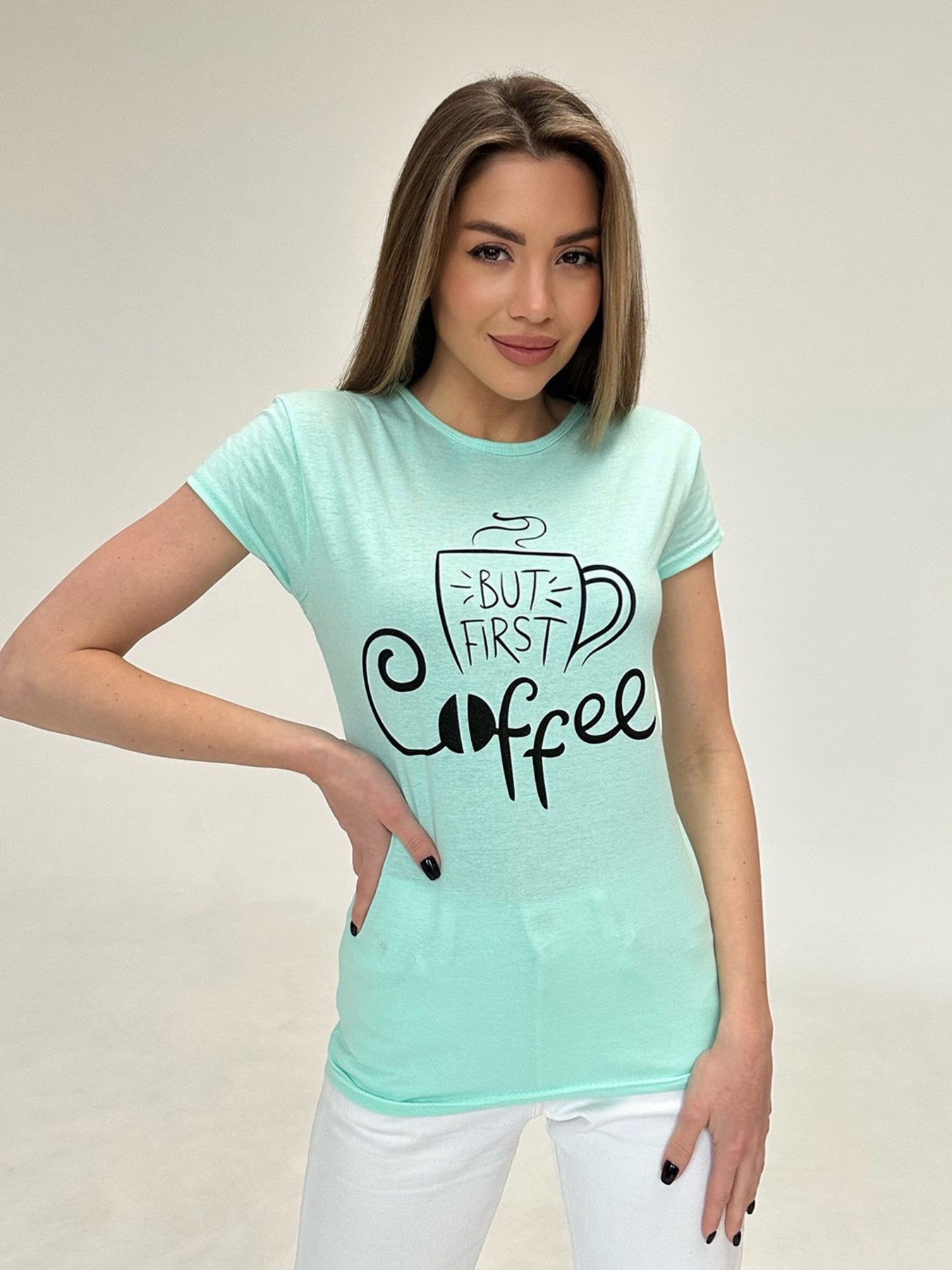 Футболки і поло ISSA Plus модель WN20-480_mint Фото