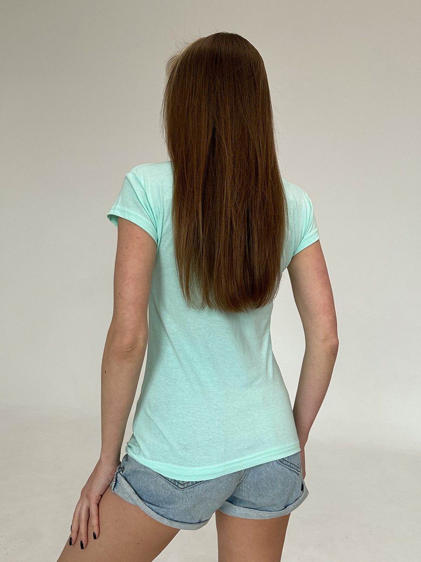 Футболка ISSA Plus модель WN20-481_mint Фото