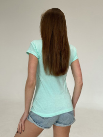 Футболка ISSA Plus модель WN20-481_mint Фото