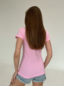Футболка ISSA Plus модель WN20-481_pink Фото