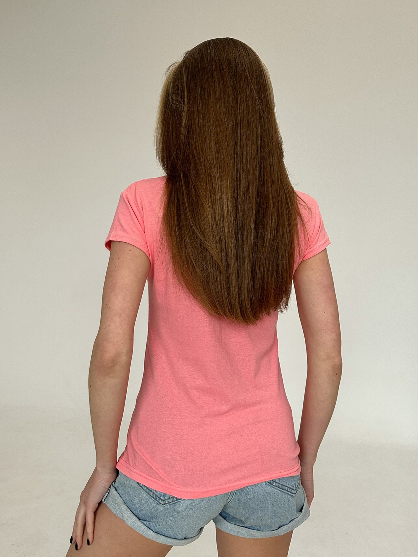 Футболка ISSA Plus модель WN20-483_coral Фото