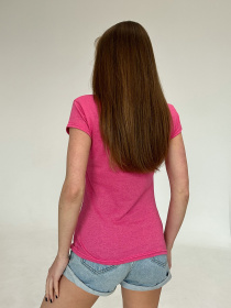 Футболка ISSA Plus модель WN20-483_crimson Фото