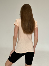 Футболка ISSA Plus модель WN20-483_peach Фото