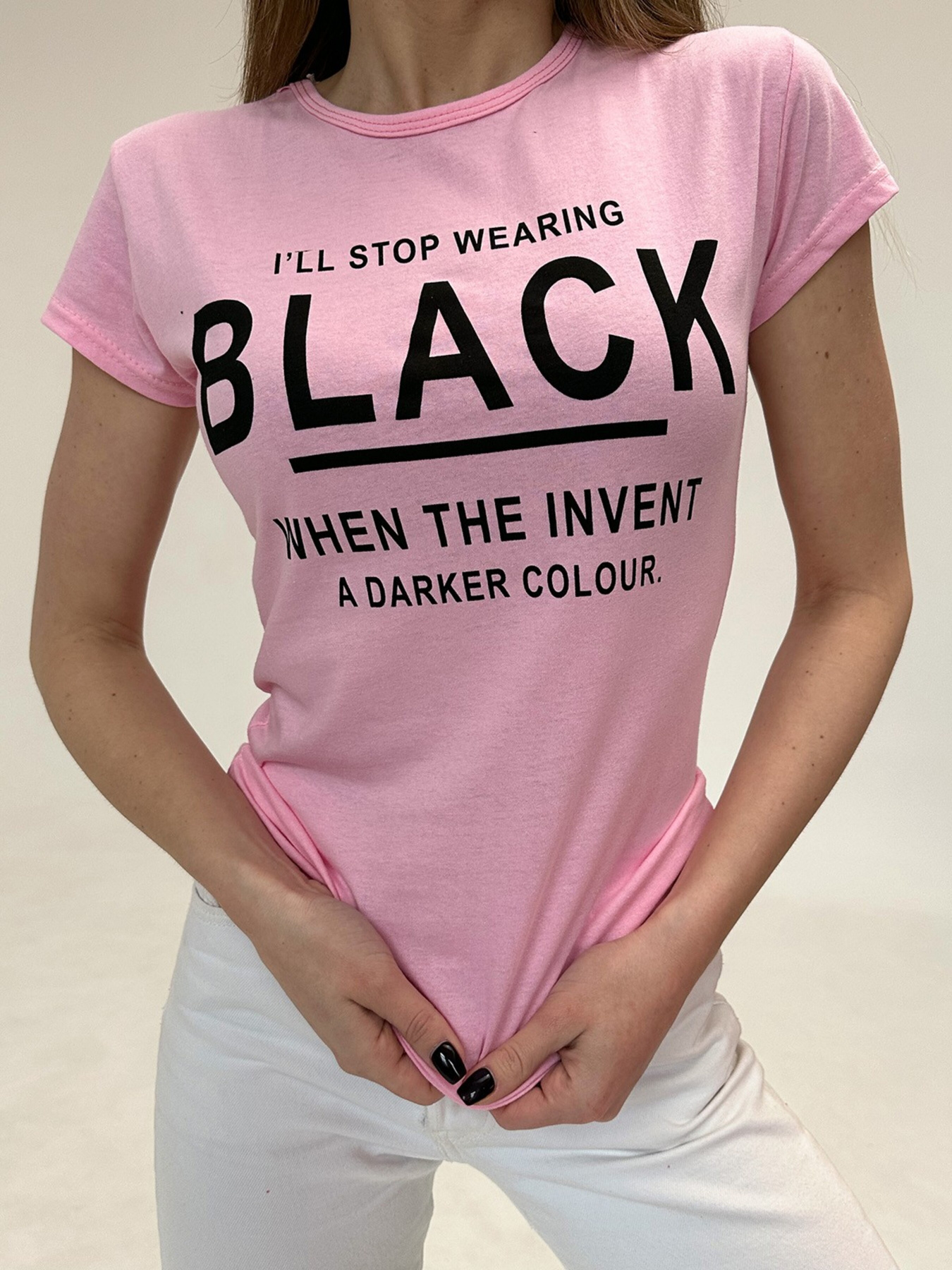 Футболка ISSA Plus модель WN20-484_pink Фото