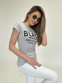 Футболка ISSA Plus модель WN20-484_grey Фото