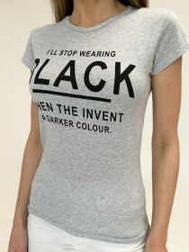 Футболка ISSA Plus модель WN20-484_grey Фото