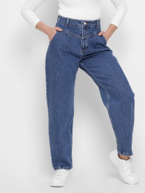 Джинсы мом CARICA модель 318552 Фото