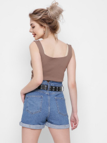 Джинсові шорти CARICA модель 3186111 Фото