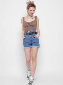 Джинсові шорти CARICA модель 3186111 Фото