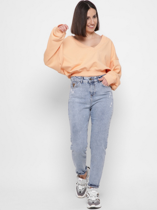 Джинси мом CARICA модель 3187111 Фото