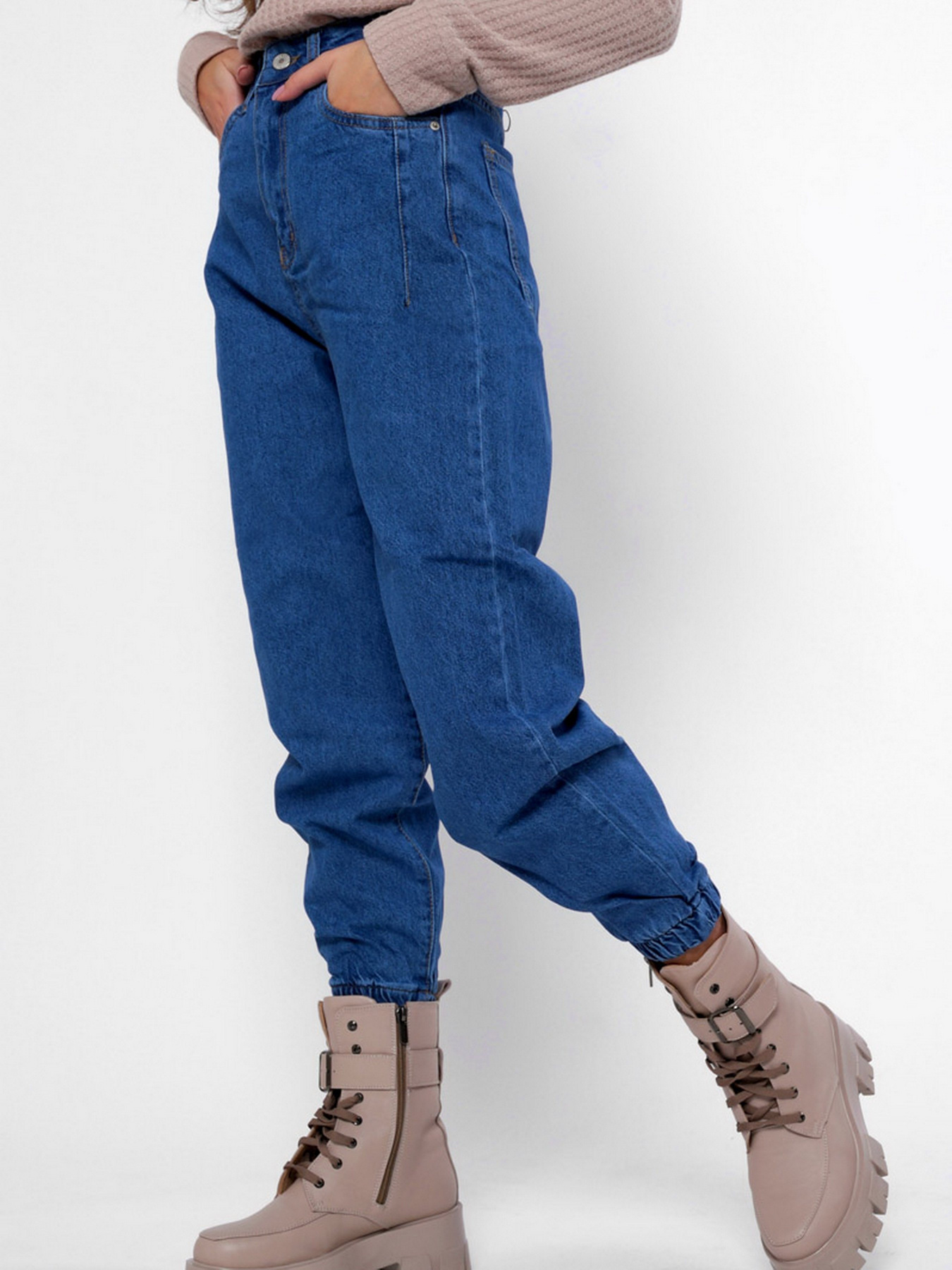 Джинси мом CARICA модель 3181211 Фото