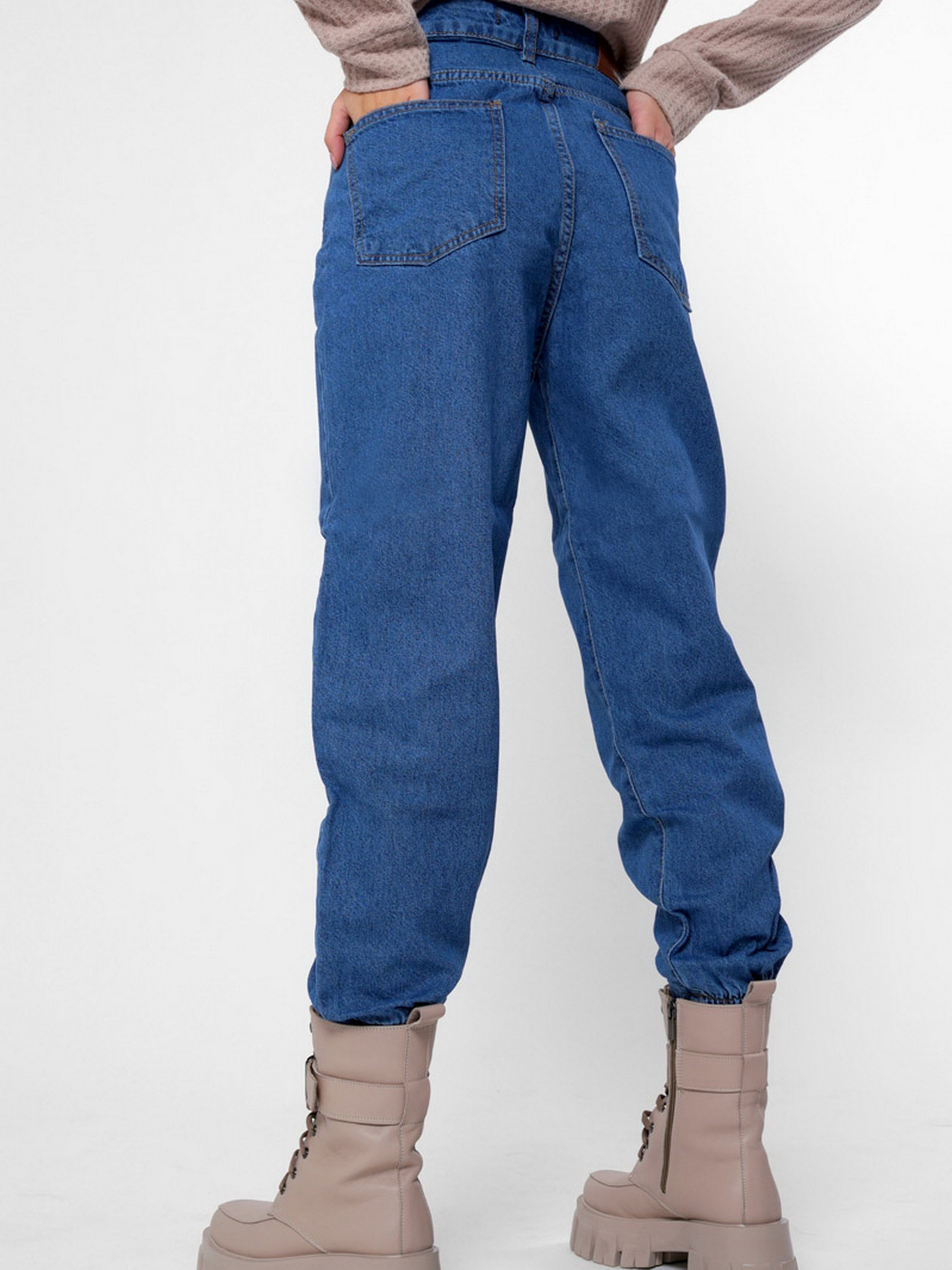 Джинси мом CARICA модель 3181211 Фото