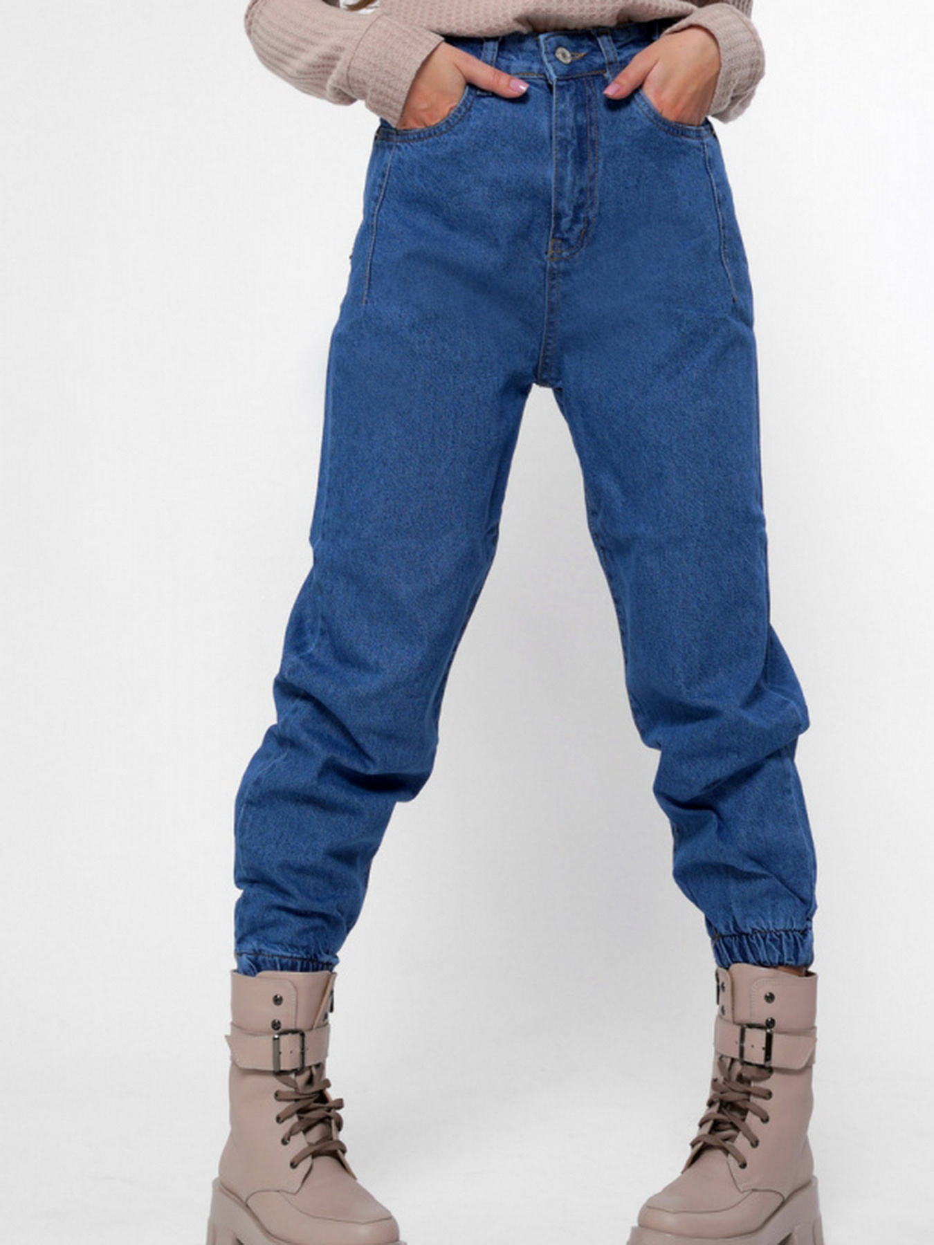 Джинси мом CARICA модель 3181211 Фото