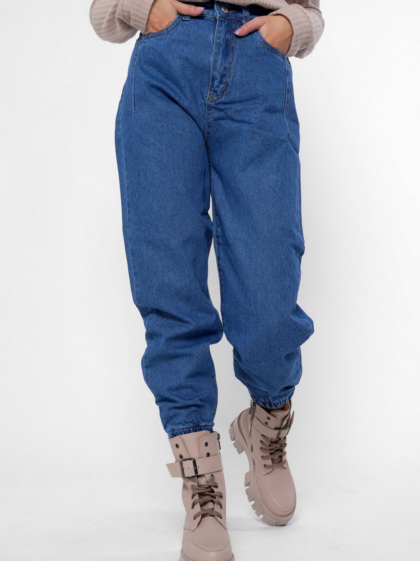 Джинси мом CARICA модель 3181211 Фото