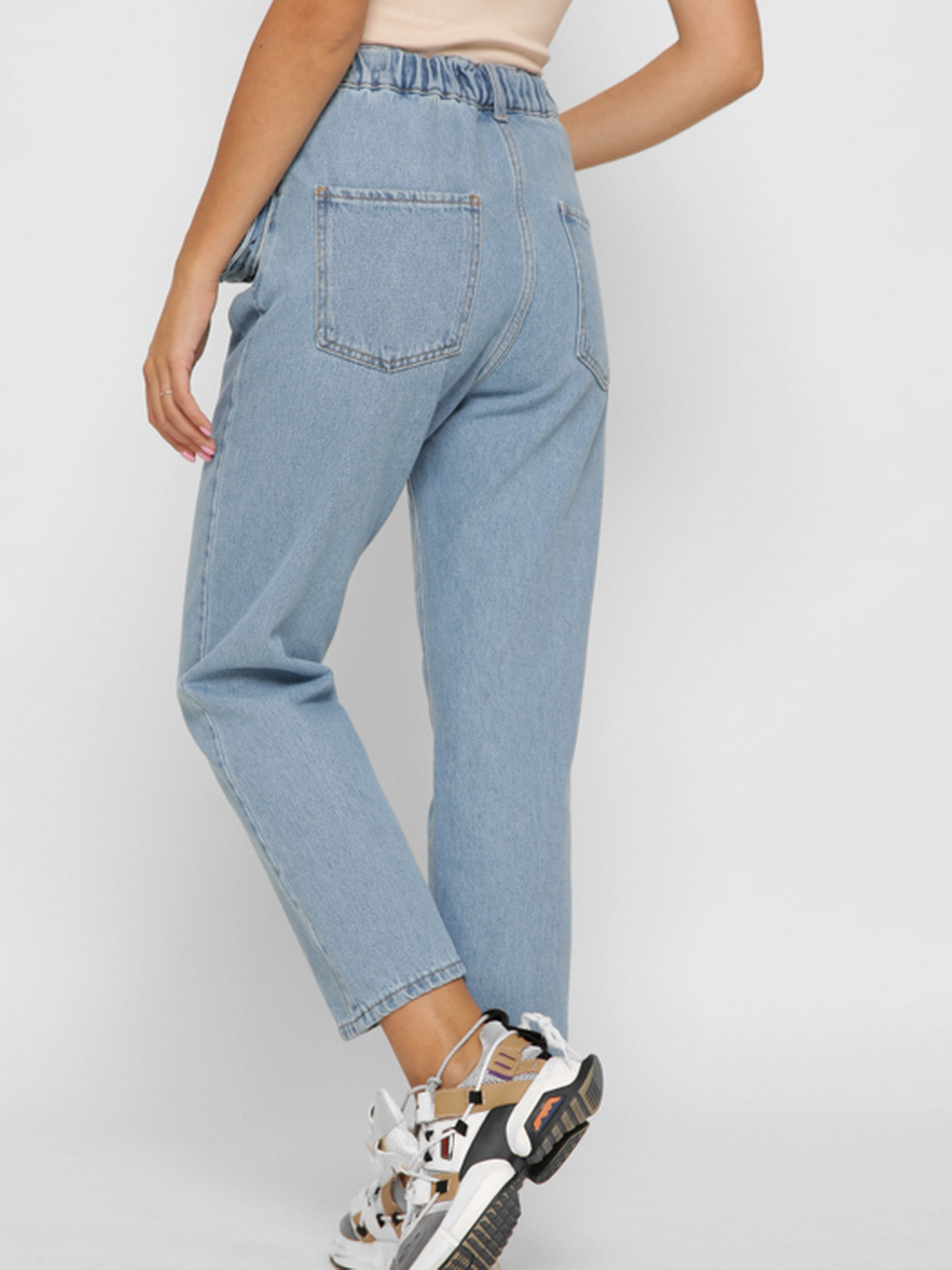 Джинсы мом CARICA модель 3181311 Фото